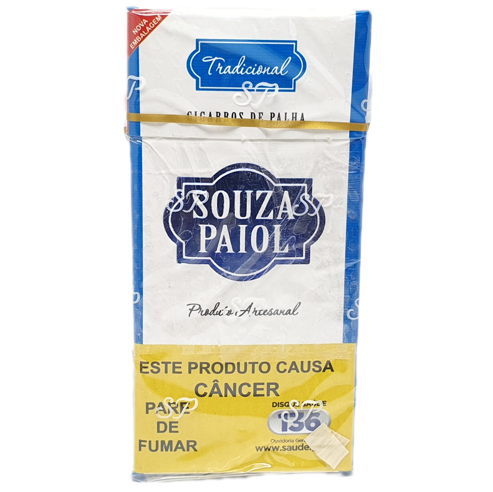 Cigarros de palha souza paiol — cigarros na Banca e Tabacaria da Indiana