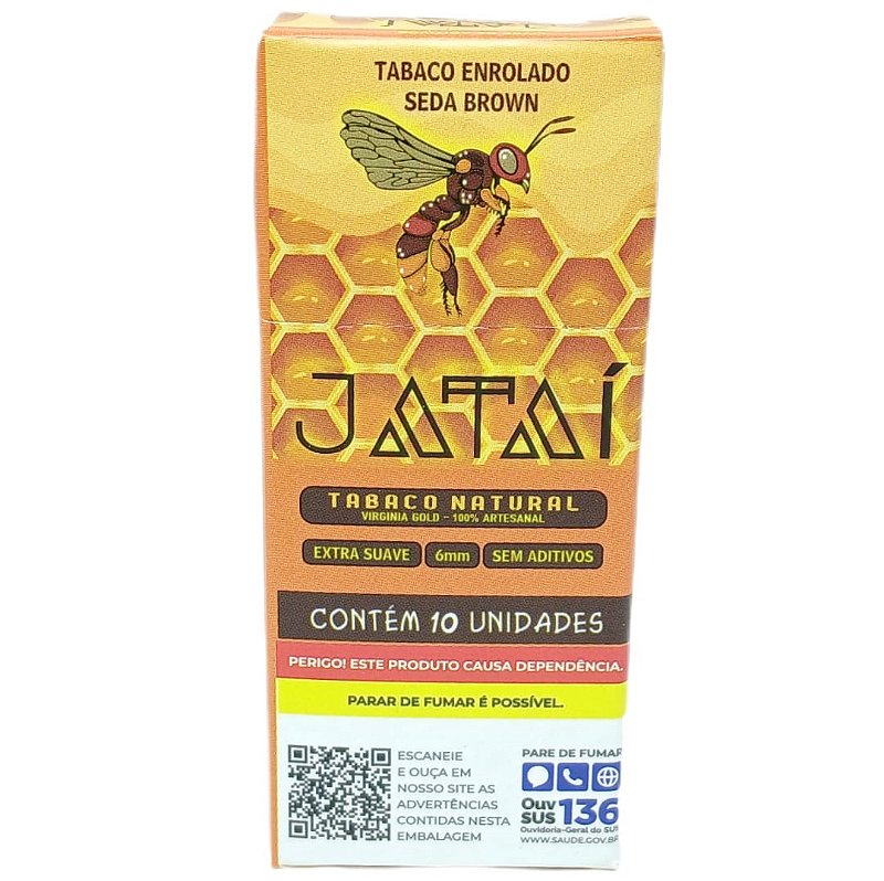 Maço de tabaco jatai — Tabacos na Banca e Tabacaria da Indiana