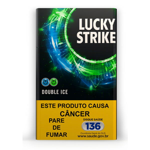 Luck strike doble click — cigarros na Banca e Tabacaria da Indiana