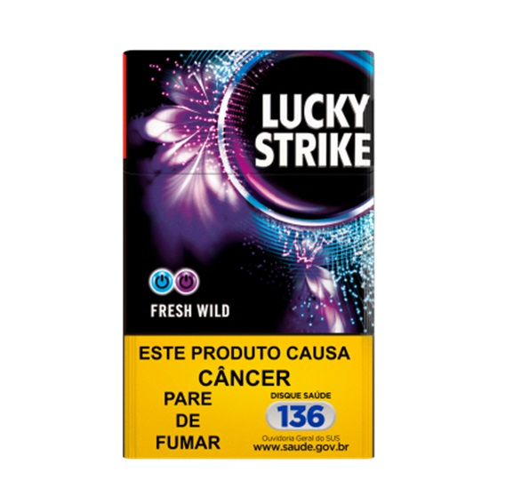 Lucky strike fresh wild — cigarros na Banca e Tabacaria da Indiana