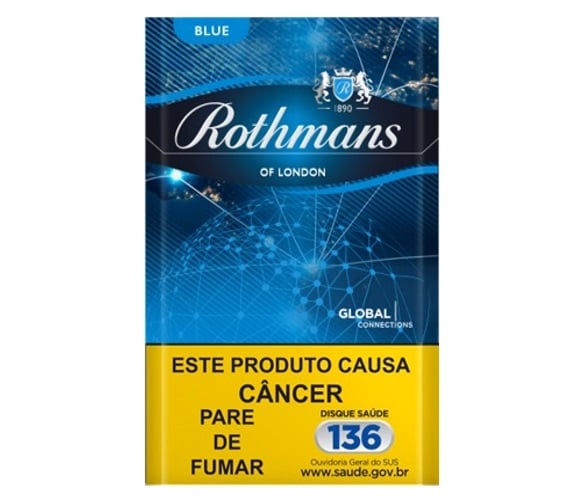 Rothmans global azul — cigarros na Banca e Tabacaria da Indiana