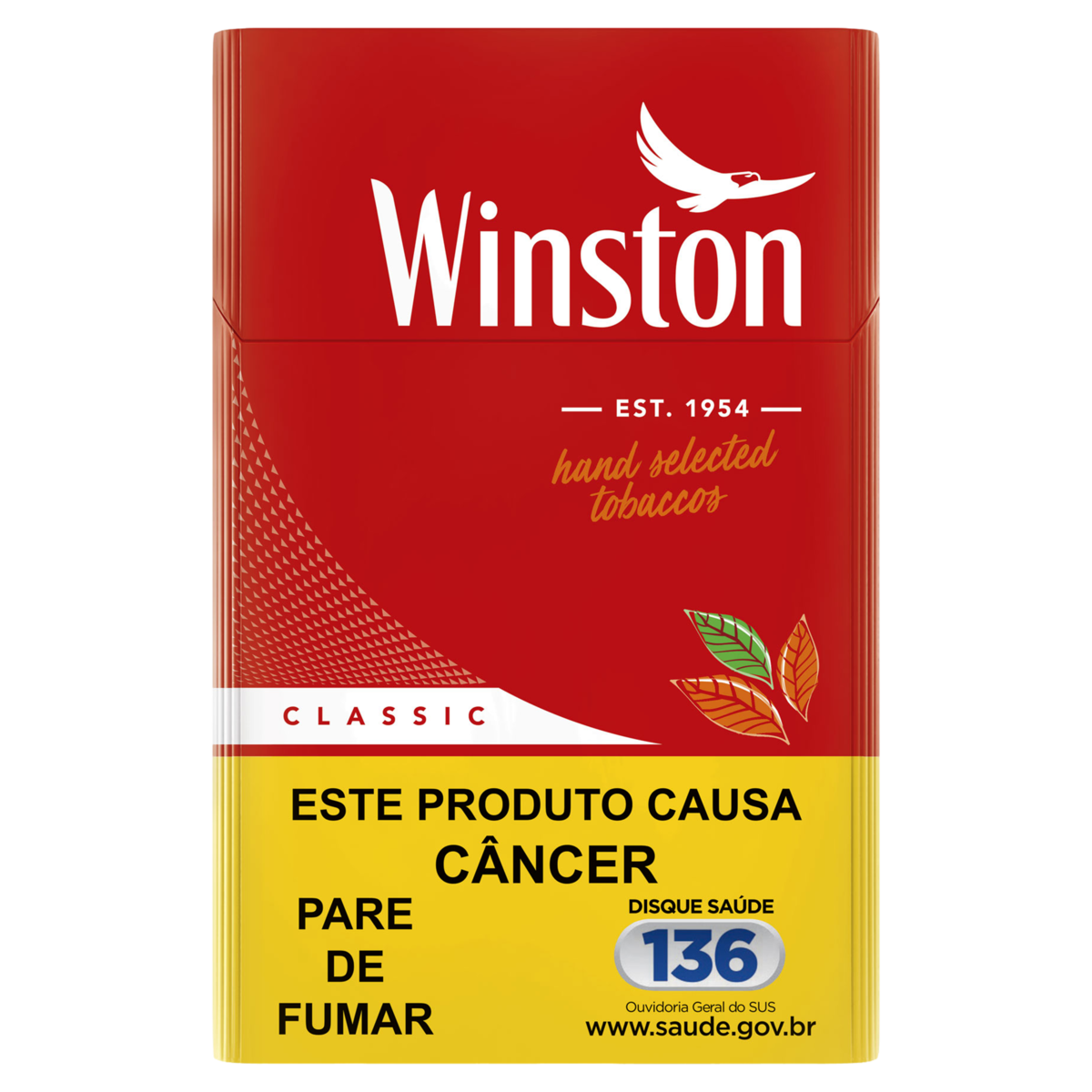 Winston red — cigarros na Banca e Tabacaria da Indiana
