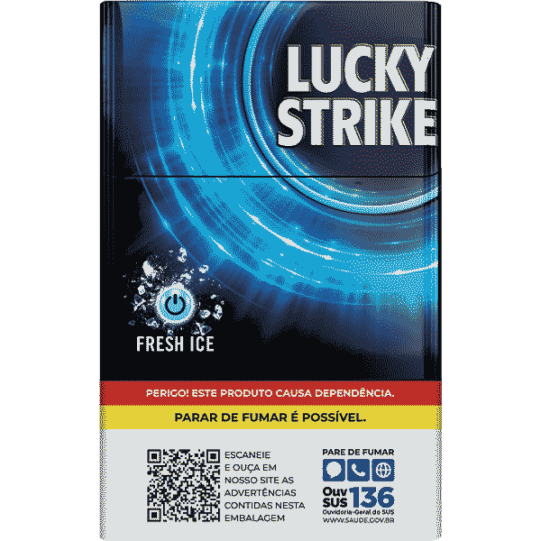 Luck strike hortelã — cigarros na Banca e Tabacaria da Indiana