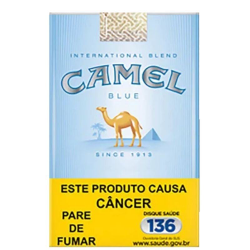 Camel azul — cigarros na Banca e Tabacaria da Indiana
