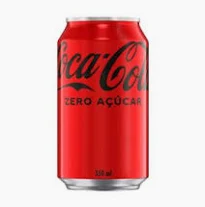 COCA COLA ZERO LATA — Bebidas nao alcoolicas na Banca e Tabacaria da Indiana