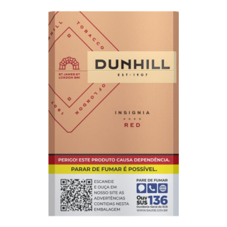 Dunhill insignia red — cigarros na Banca e Tabacaria da Indiana