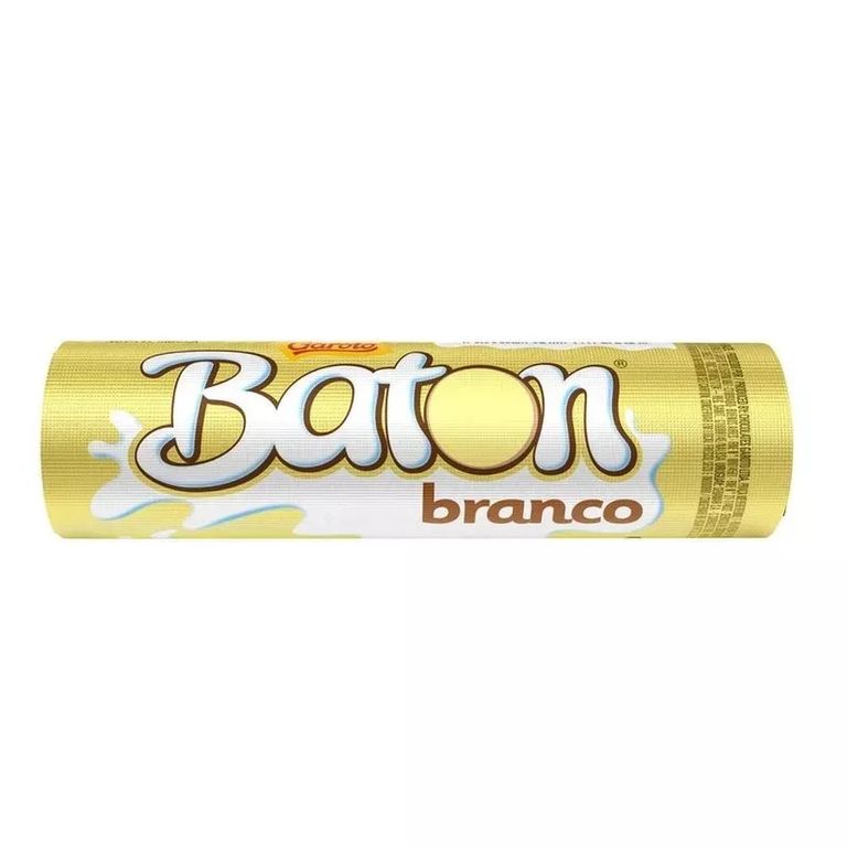Baton branco — Chocolates na Banca e Tabacaria da Indiana