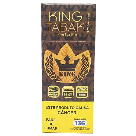 Maço de tabaco king — Tabacos na Banca e Tabacaria da Indiana