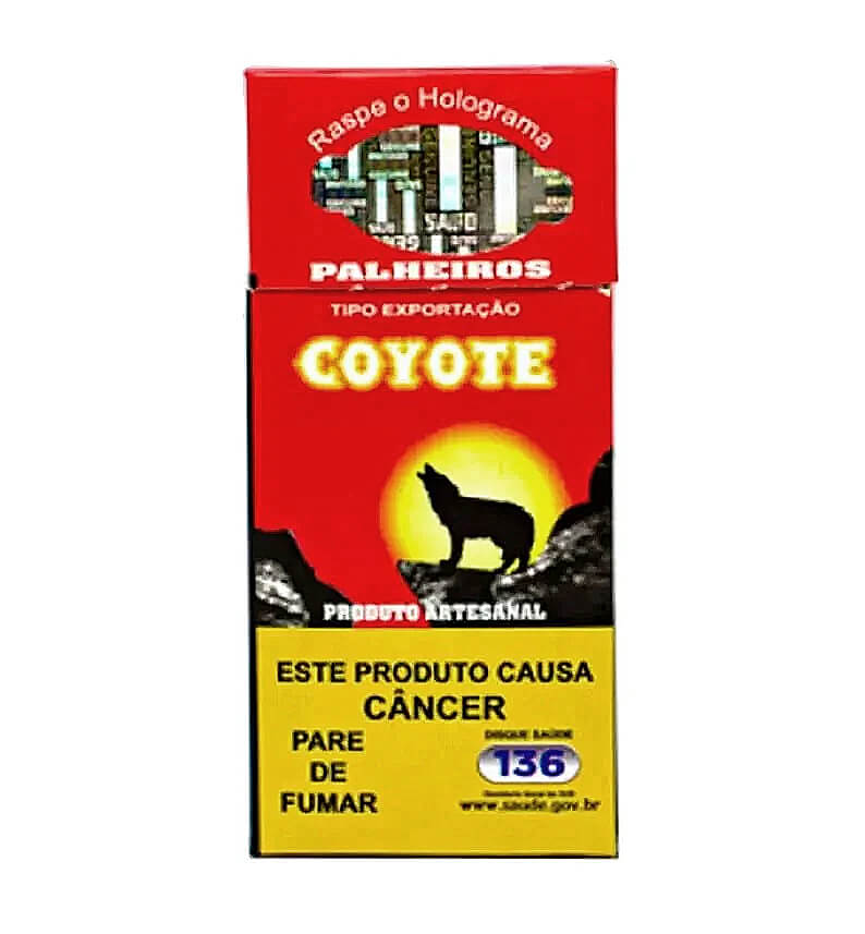 Cigarro de palha coyote — cigarros na Banca e Tabacaria da Indiana