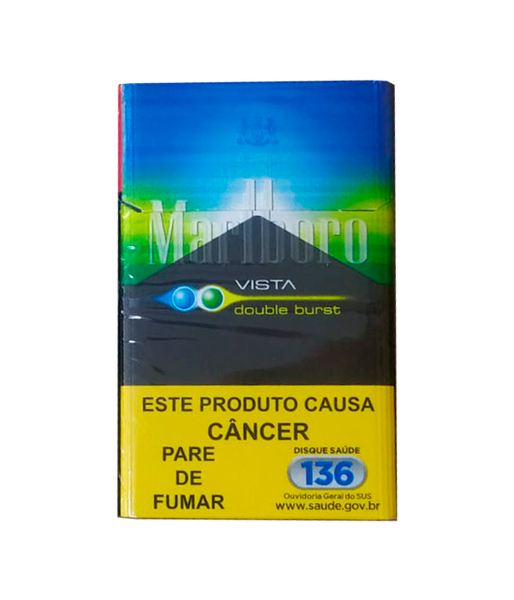 malboro double burst — cigarros na Banca e Tabacaria da Indiana
