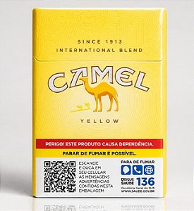 Camel amarelo — cigarros na Banca e Tabacaria da Indiana